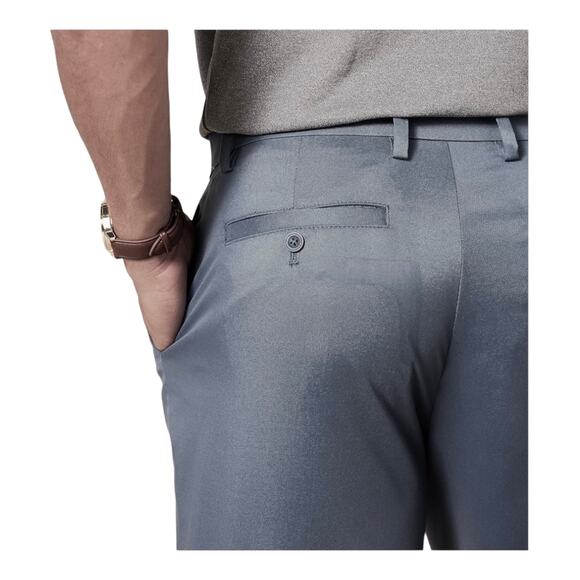 NEW Amazon Essentials Men's Classic Fit Stretch GOLF SHORT 36W Gray Shorts NWT! - Picture 9 of 12